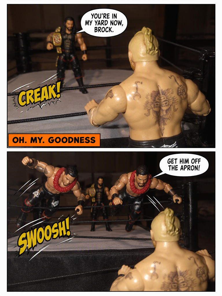 Acknowledge the Entrance episode 2, Return to the Ring (page 2 of 4)