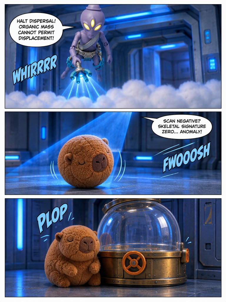 The Great Galactic Fluff Escape (page 2 of 4)
