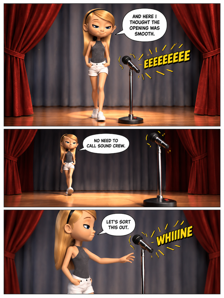 Penny's Stage Rehearsal (page 5 of 8)