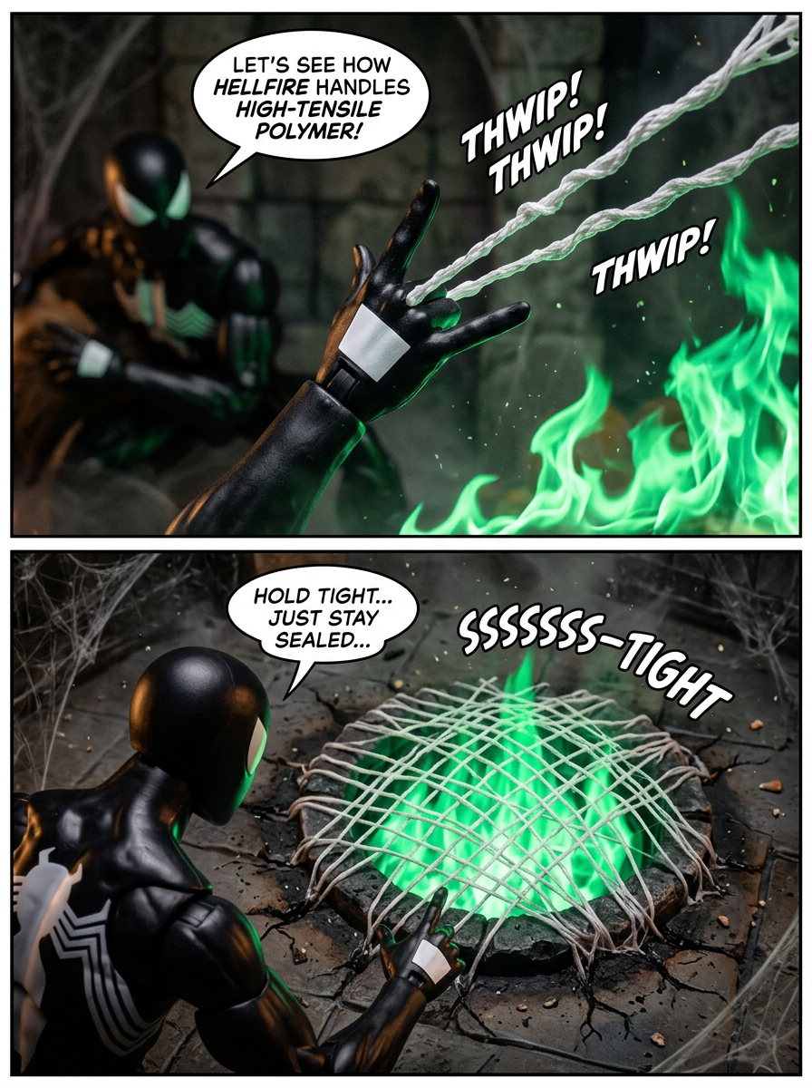 Spider-Man: The Symbiote Halloween - The Witch-Fire Seal π¬ Comic Story part 2 (page 4 of 8)