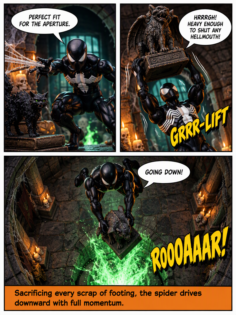 Spider-Man: The Symbiote Halloween - The Witch-Fire Seal π¬ Comic Story part 2 (page 6 of 8)