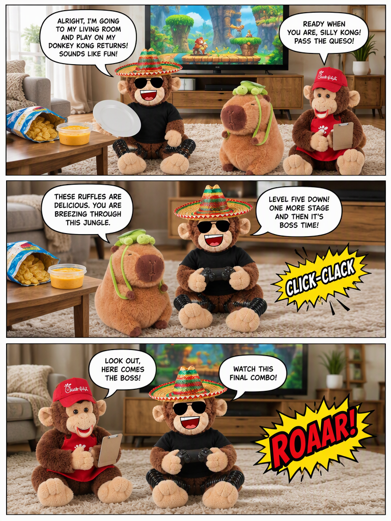Dinner Discipline and the Donkey Kong Dash (page 2 of 4)