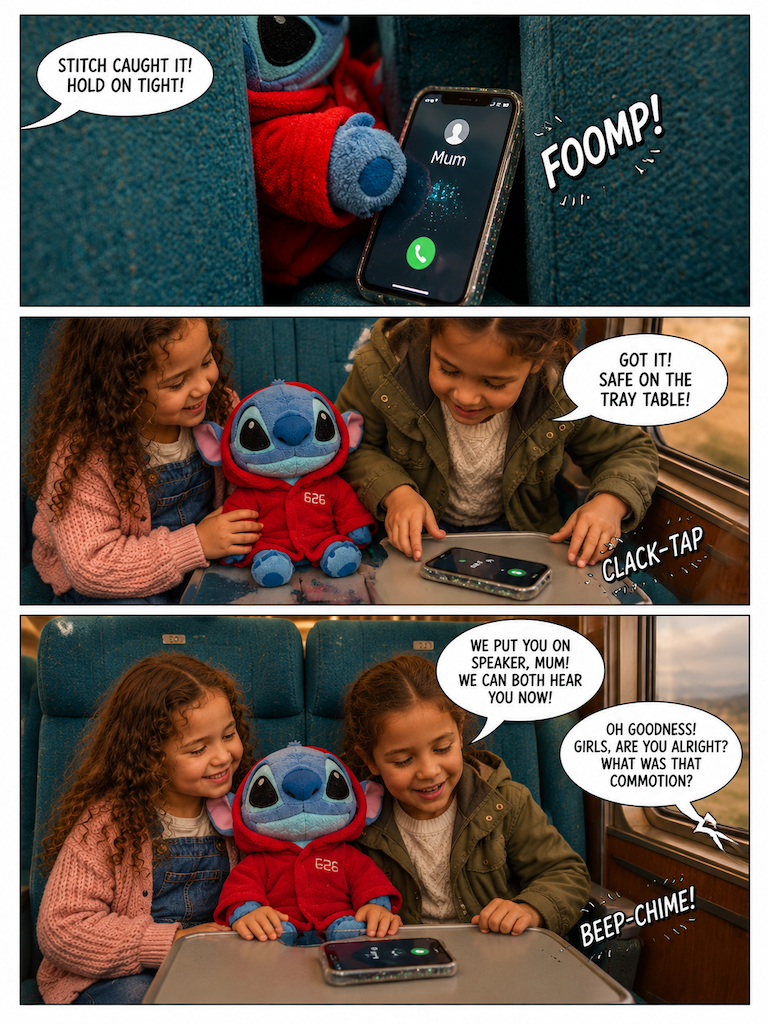 Call from Mum on the Texas Express (page 3 of 4)