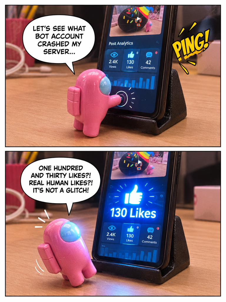 Pink Amongus: The Overnight Stream Milestone (page 7 of 8)