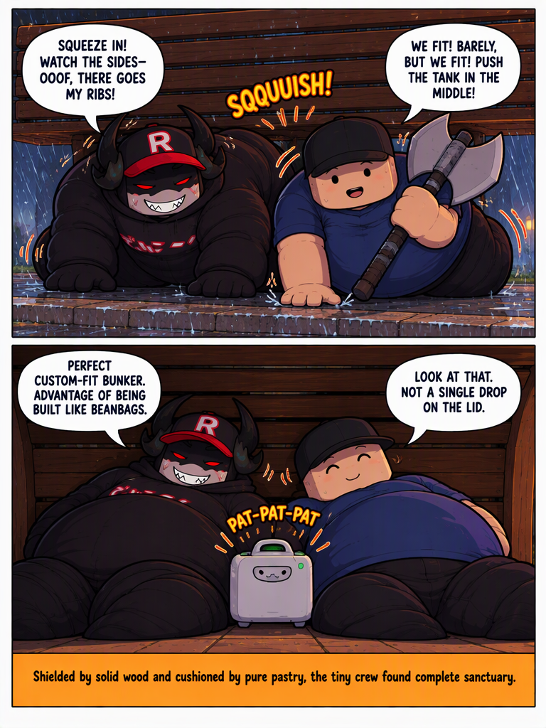 Shelter Under the Bench (page 3 of 8)