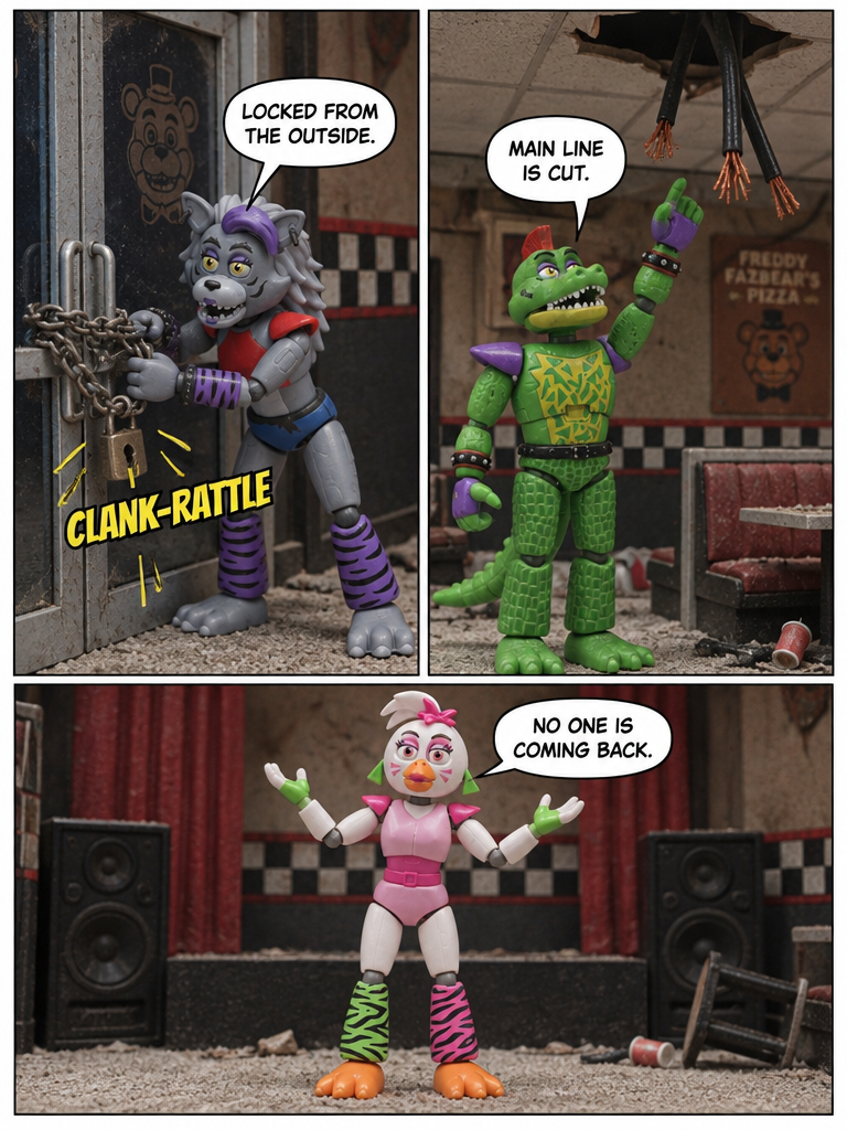 Midnight Activation in the Abandoned Pizzeria (page 3 of 4)