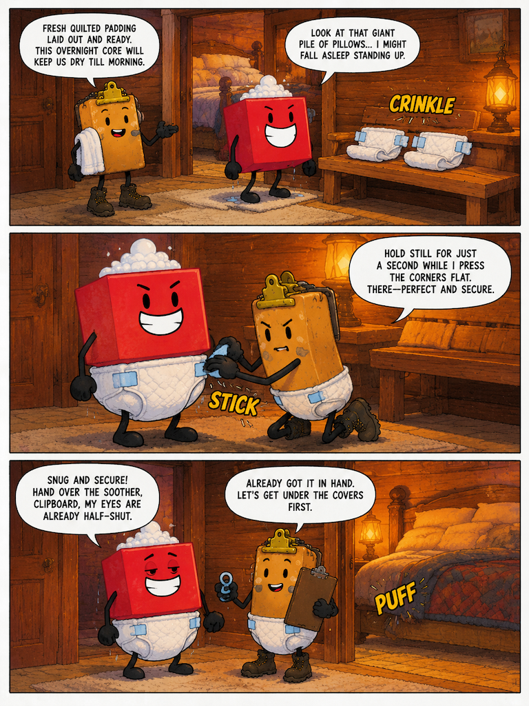 Cabin Hearth and Bedtime Rest (page 3 of 4)