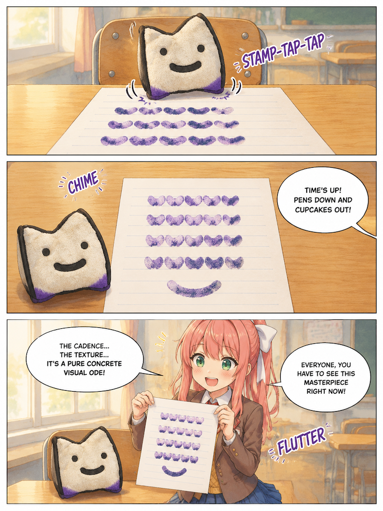 The New Member of the Literature Club (page 3 of 4)
