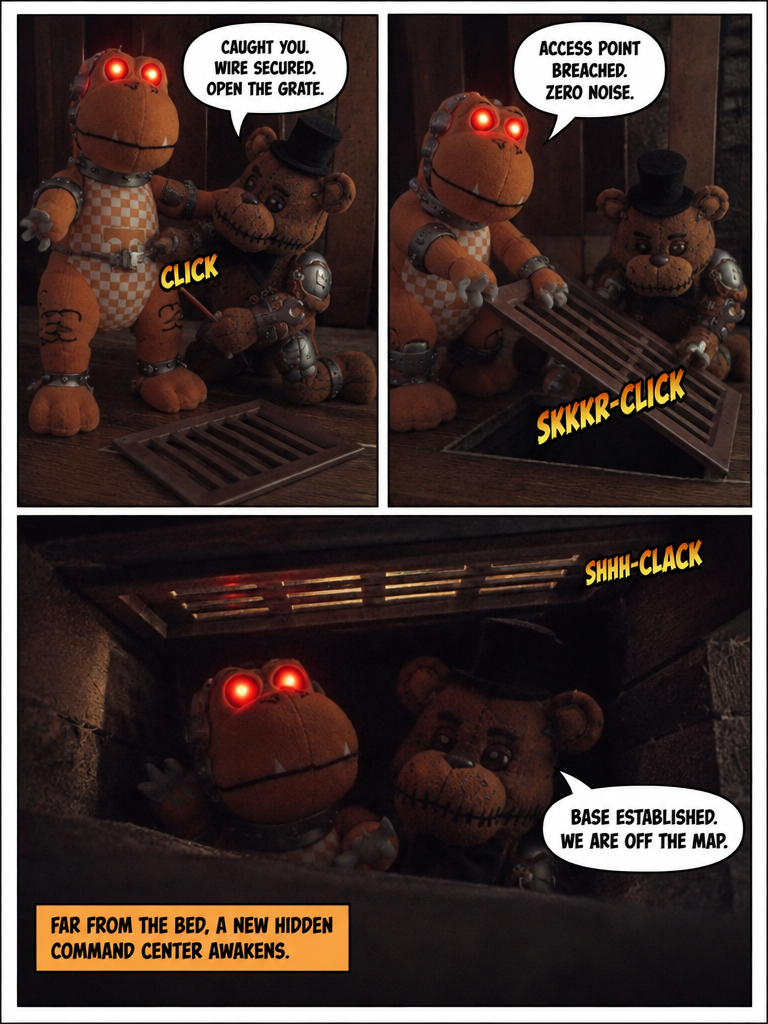 Night Patrol Beneath the Floorboards (page 4 of 4)