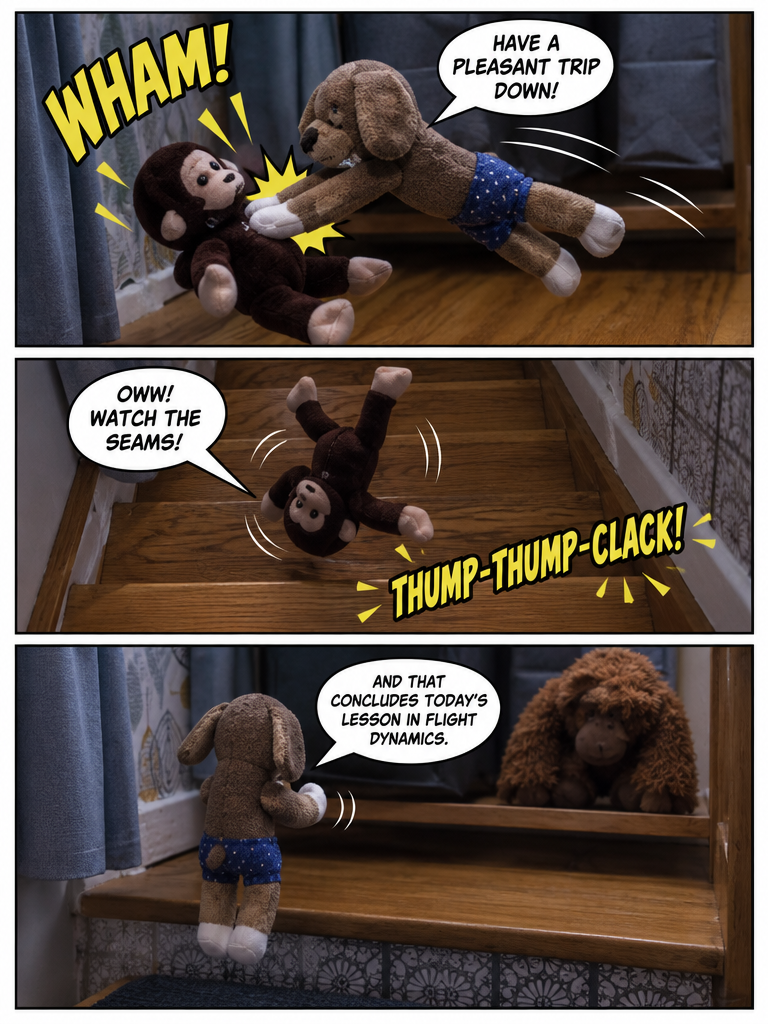 Wonder Pup and the Stairway Ambush (page 2 of 4)