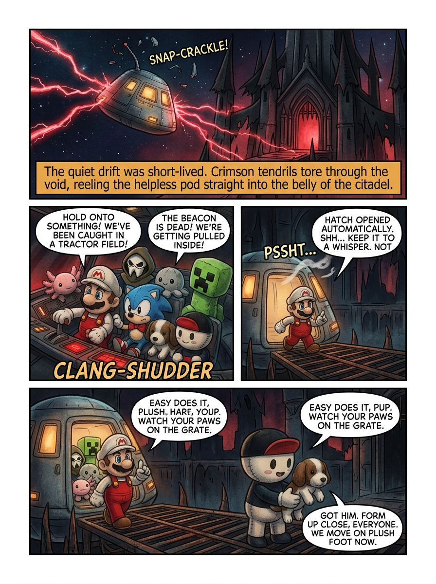 Plushie fortress of horror (part six) (page 5 of 8)