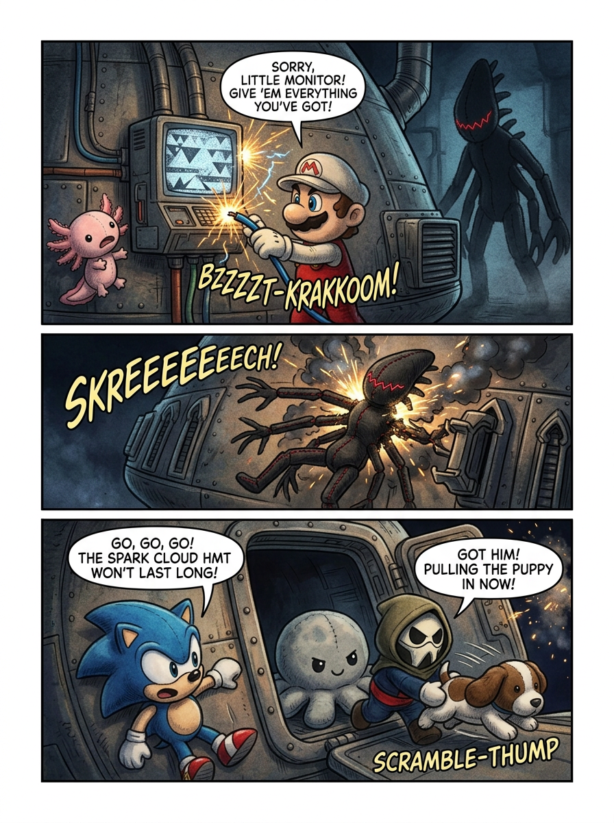 Plushie fortress of horror (part six) (page 7 of 8)
