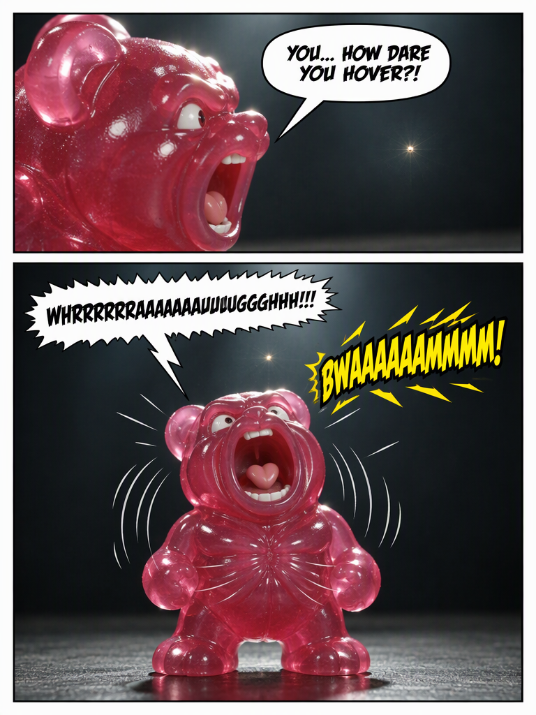 mad gummy bear for no reason at all (page 3 of 4)