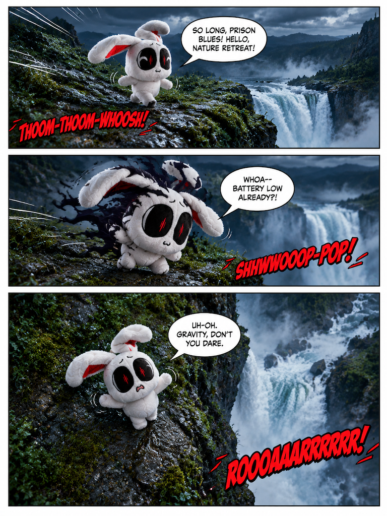 Unleashed and Down the Falls (page 3 of 4)