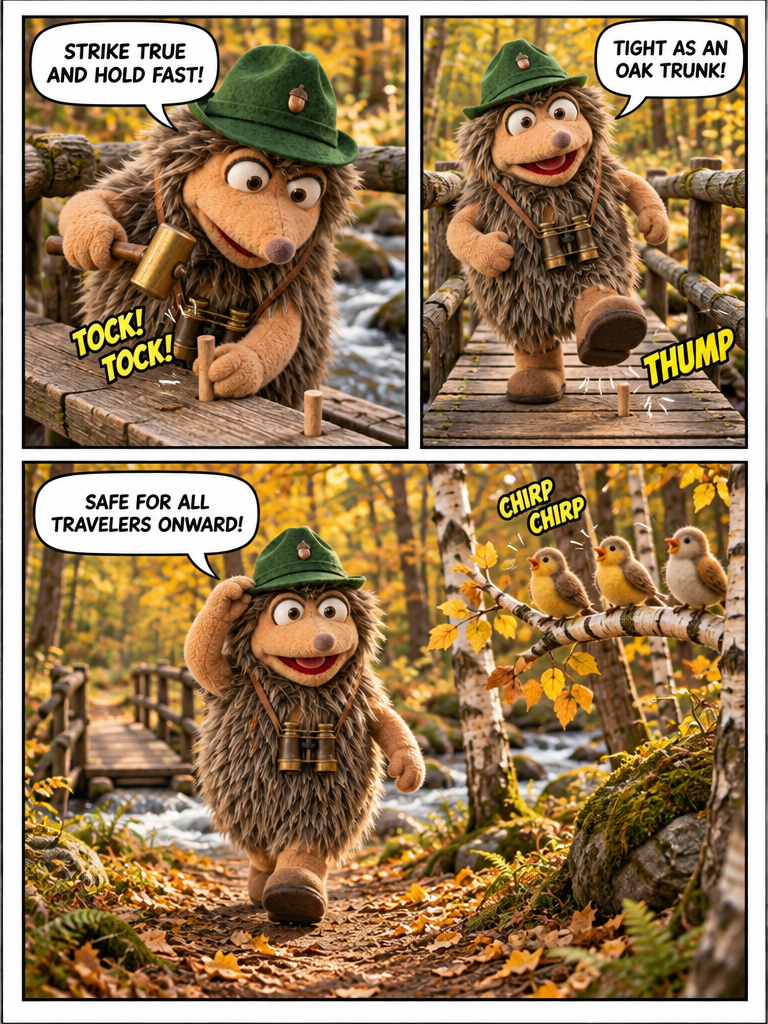 Repairing the Creek Bridge (page 4 of 4)
