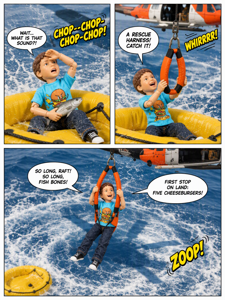 Castaway on Fish Diet (page 8 of 8)