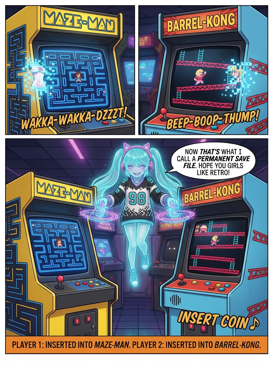 Neon Trance in the Dusty Arcade (page 20 of 24)