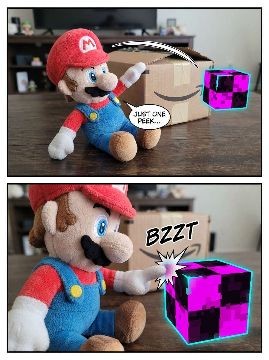 The Corrupted Seam - Mario and the Glitched World (page 2 of 4)