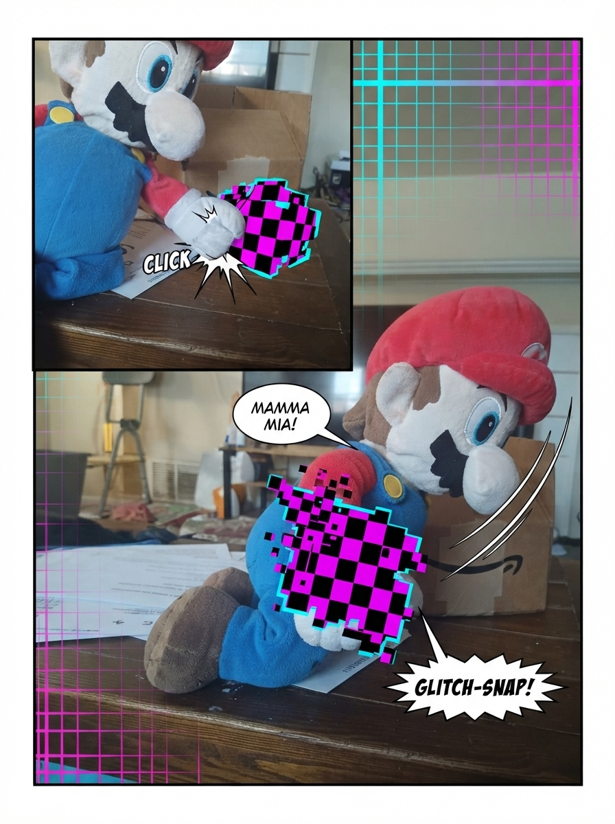 The Corrupted Seam - Mario and the Glitched World (page 3 of 4)