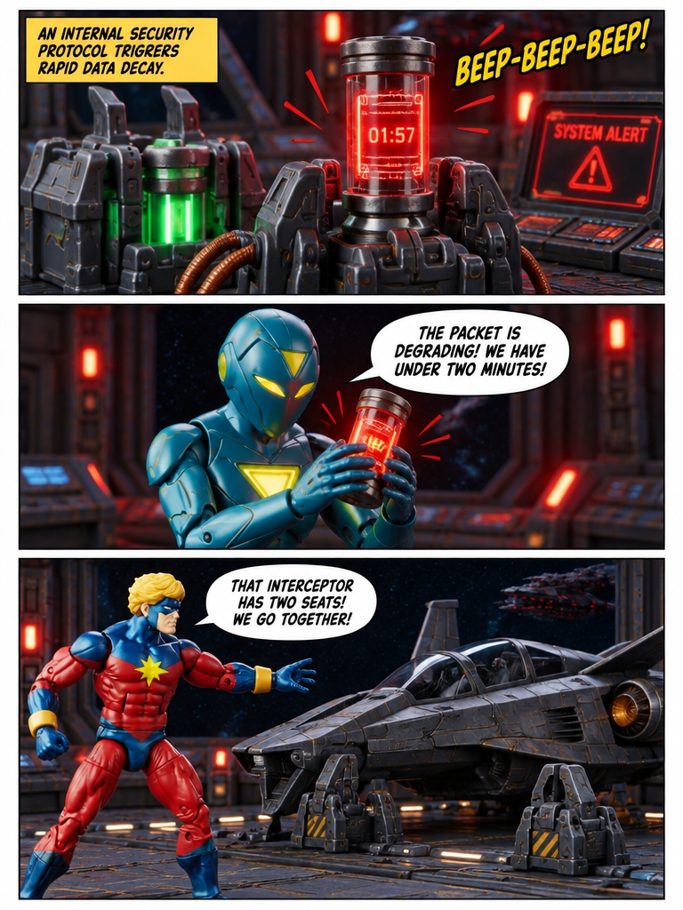 Captain Marvel  - Vector Into the Void - Comic Story part 11 (page 3 of 4)