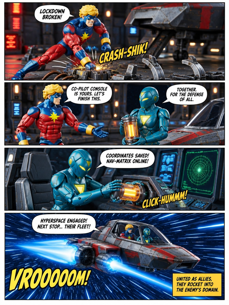 Captain Marvel  - Vector Into the Void - Comic Story part 11 (page 4 of 4)