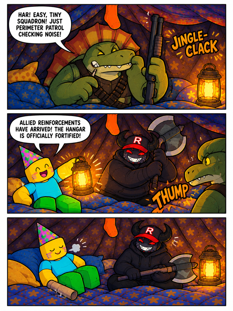 Night Patrol of the Blanket Bastion (page 3 of 4)