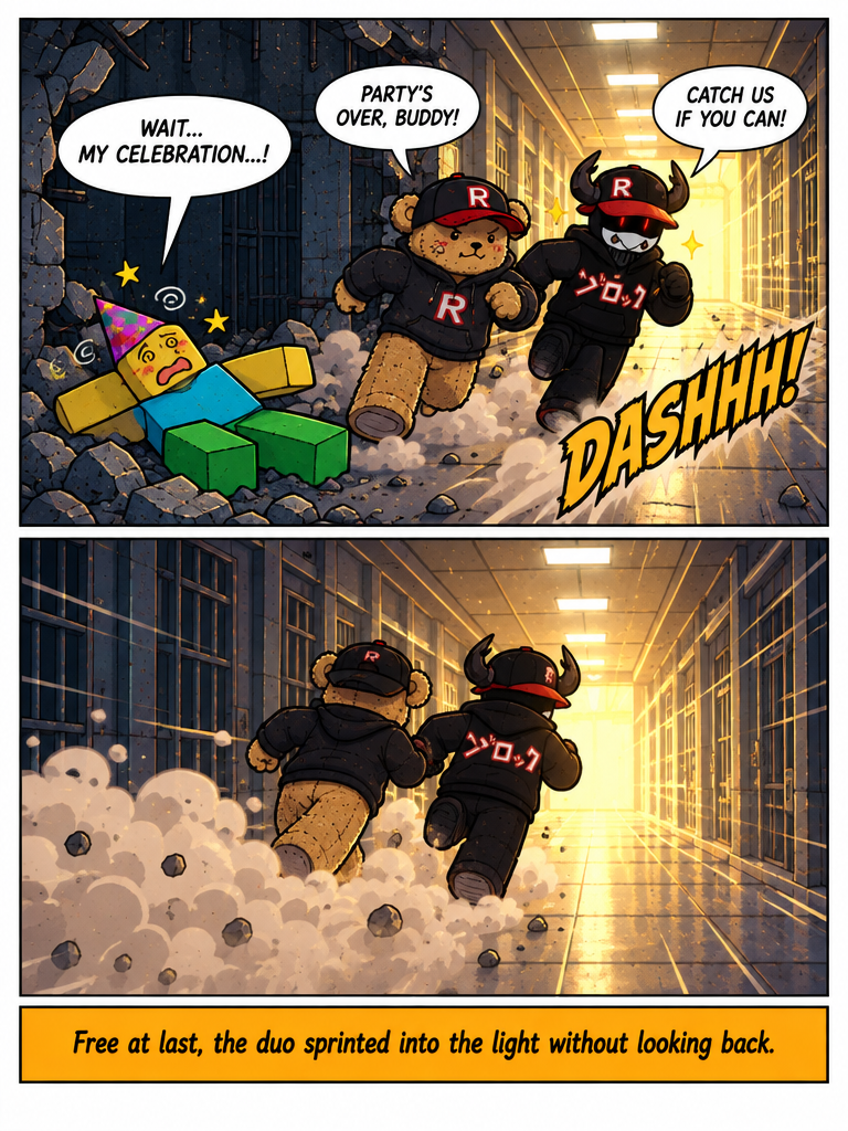 Liam the bear save Roblox Horn Guy (page 4 of 4)