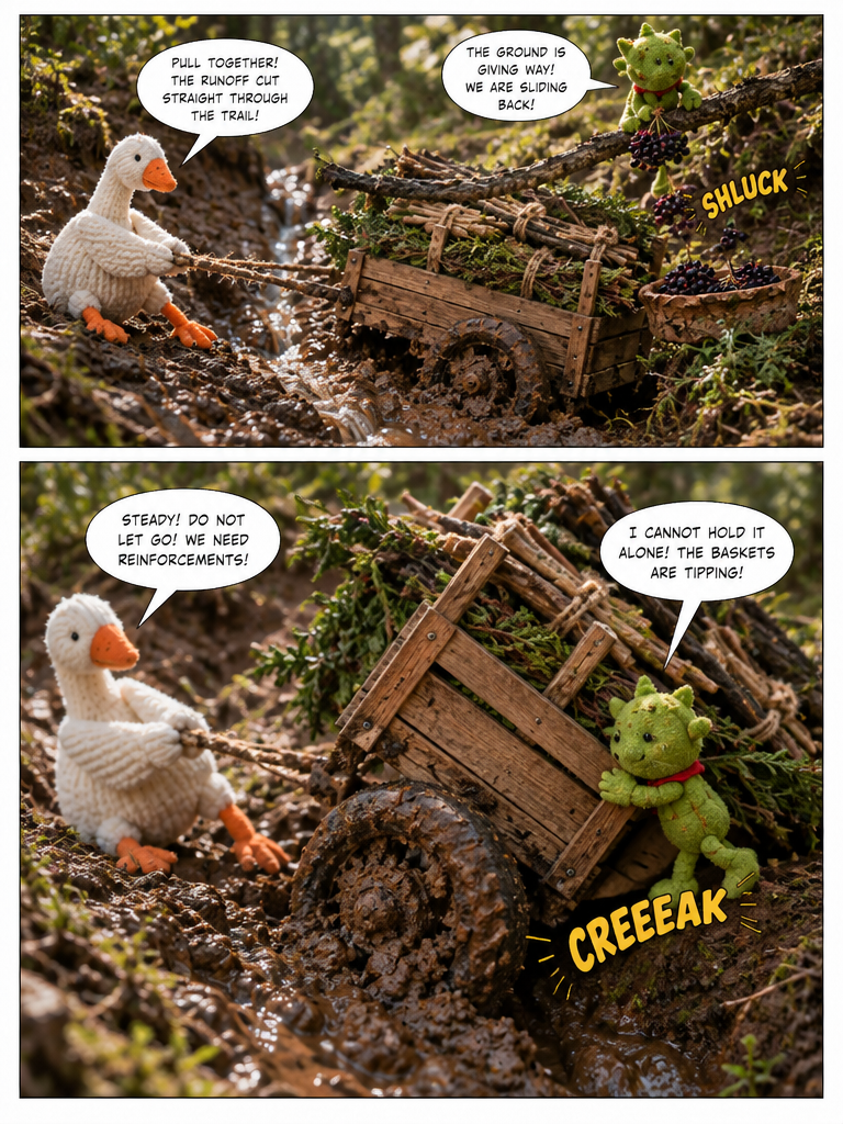 Winter Stores in the Glade (page 2 of 8)