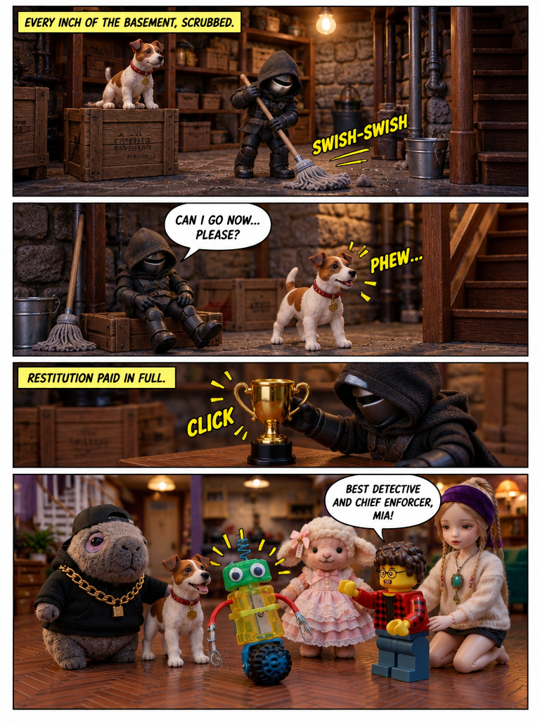Community Service for a Caped Culprit (page 4 of 4)