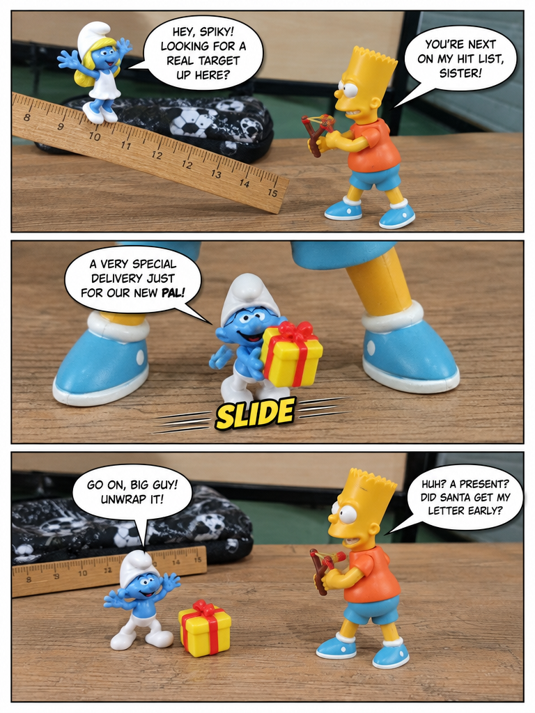 Smurfs vs Bart (page 2 of 4)