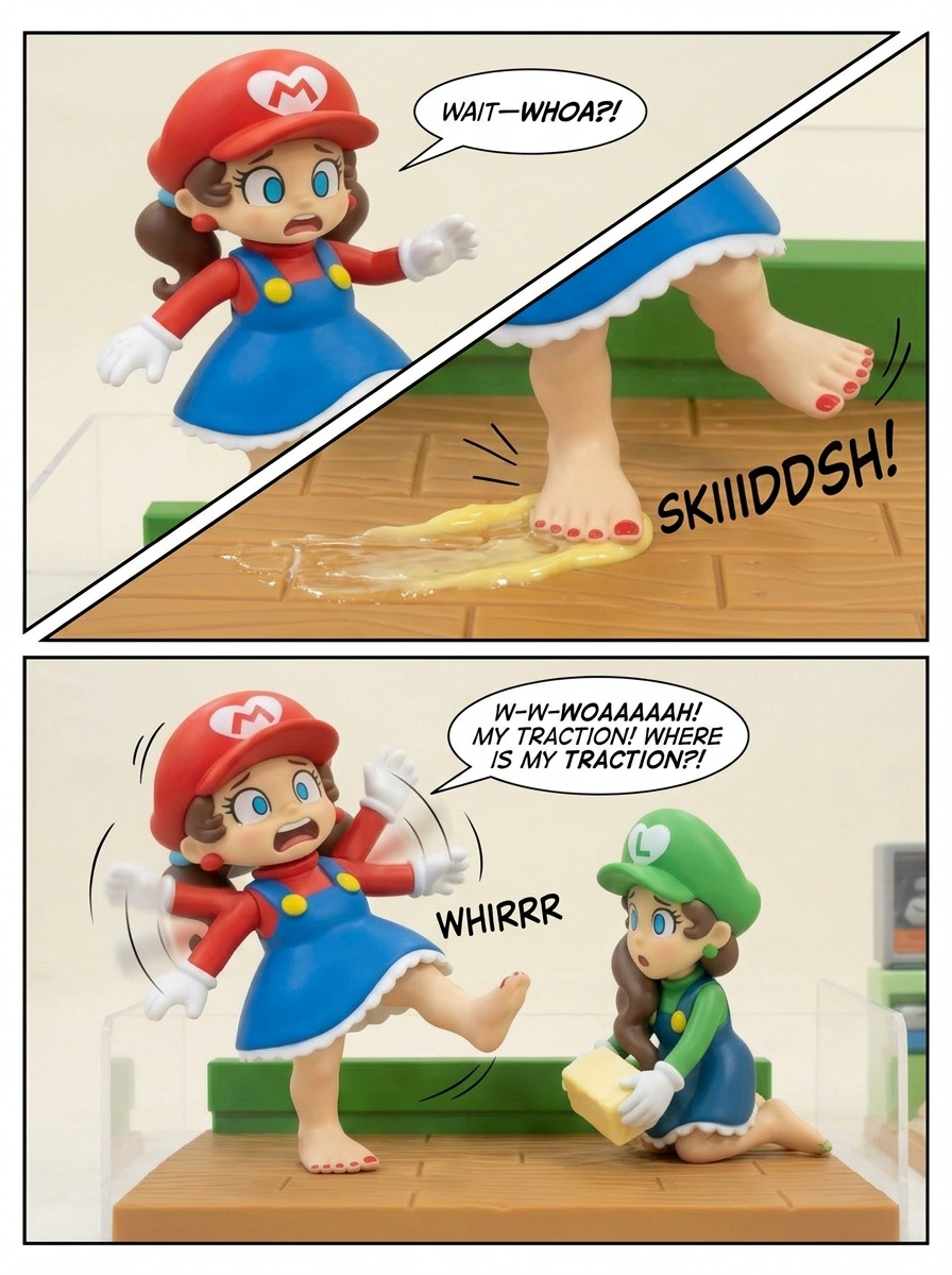 A Slippery Turn of Events:Luisa vs Maria (page 2 of 4)