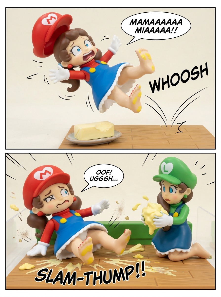 A Slippery Turn of Events:Luisa vs Maria (page 3 of 4)