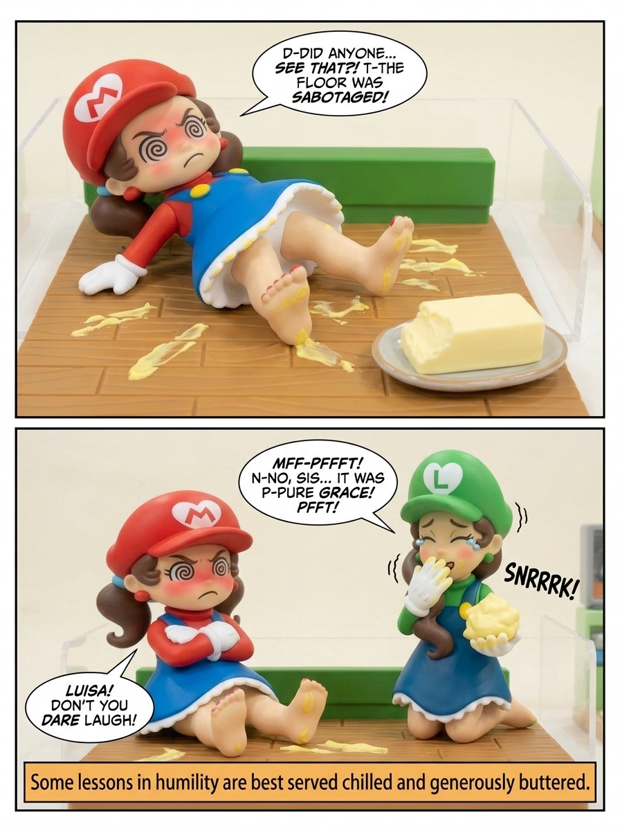 A Slippery Turn of Events:Luisa vs Maria (page 4 of 4)