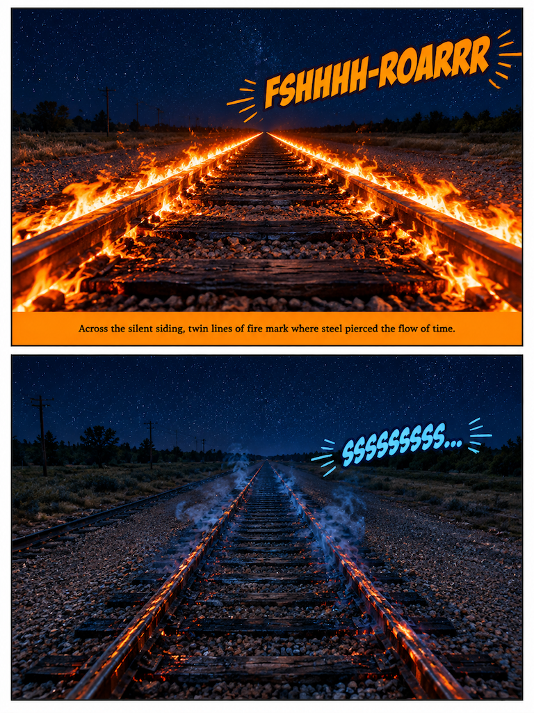 Departure on the Rails of Time (page 4 of 4)