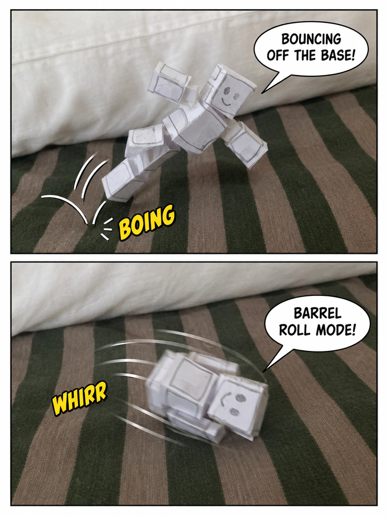 The Paper Figure's Great Tumble (page 2 of 4)