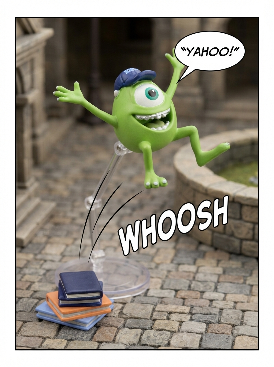Mike Wazowski: Campus Jump Course (page 2 of 4)