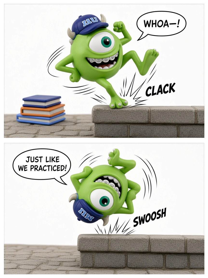 Mike Wazowski: Campus Jump Course (page 3 of 4)