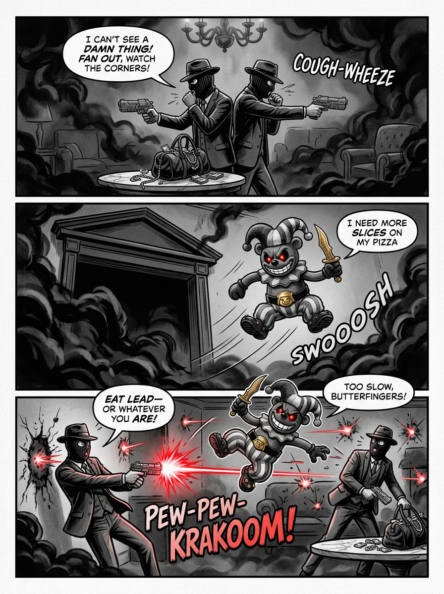 🃏🐻🔪JESTER CYBO SLASHER BEAR (page 2 of 4)