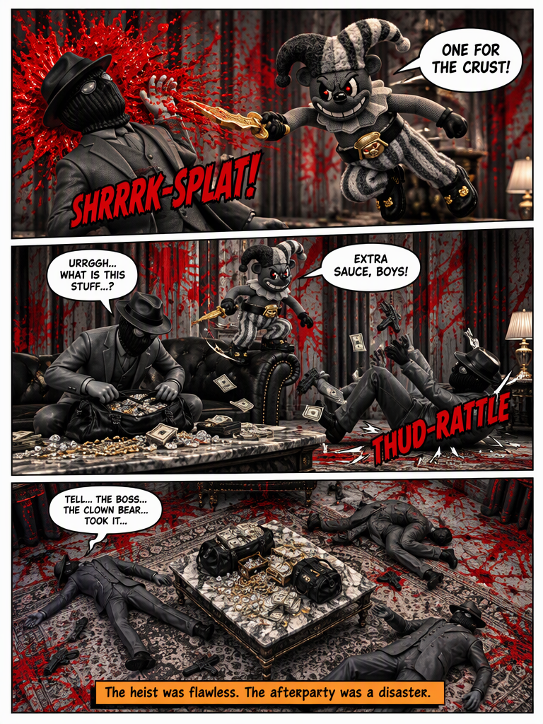 🃏🐻🔪JESTER CYBO SLASHER BEAR (page 3 of 4)