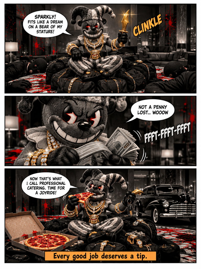 🃏🐻🔪JESTER CYBO SLASHER BEAR (page 4 of 4)