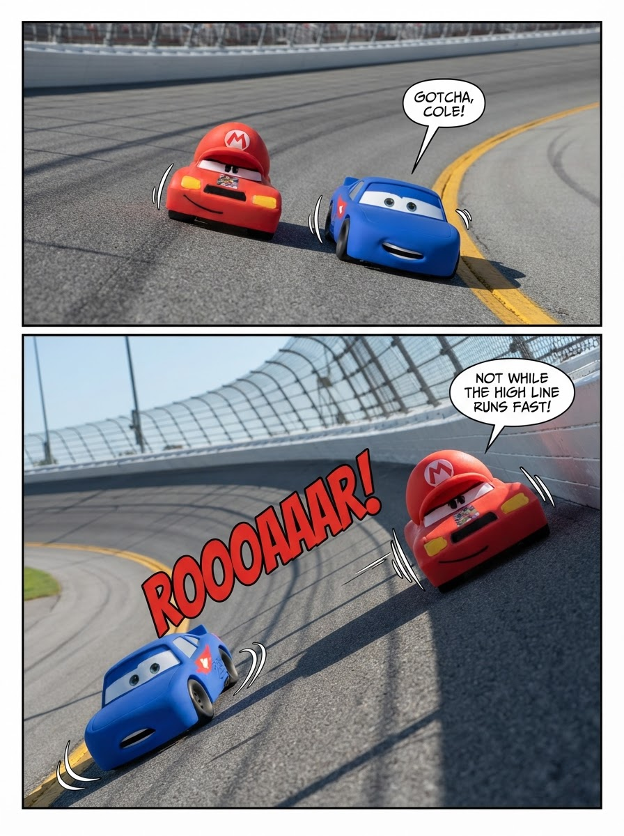 First Race on the Asphalt Oval (page 3 of 4)
