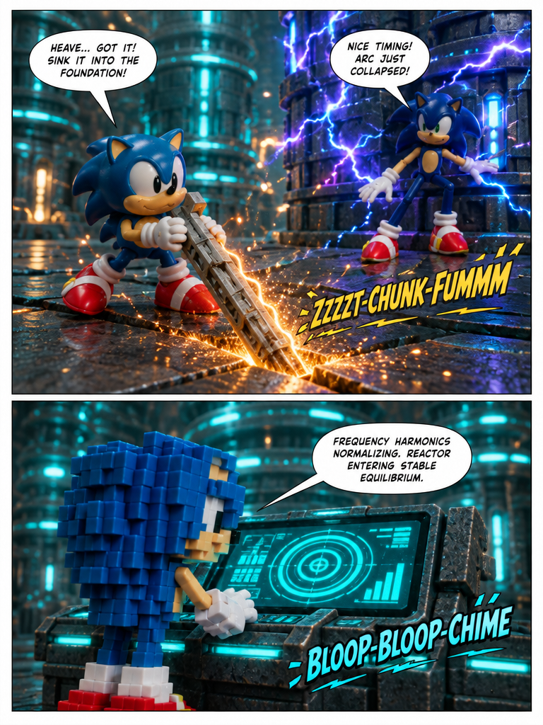 Descent into the Forgotten Vault season 1 Sonic vs part 7 (page 7 of 8)