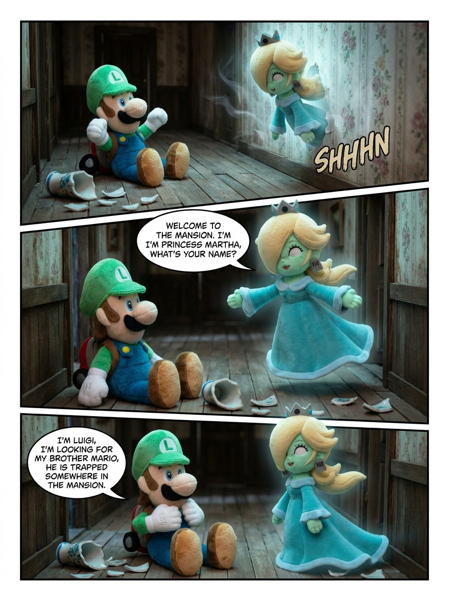Luigi's Mansion: The Series EP 1:The Ghost Princess of the Haunted Mansion (page 2 of 4)