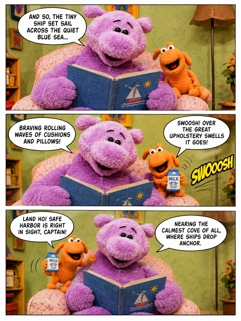 A Calming Bedtime Tale (page 2 of 4)