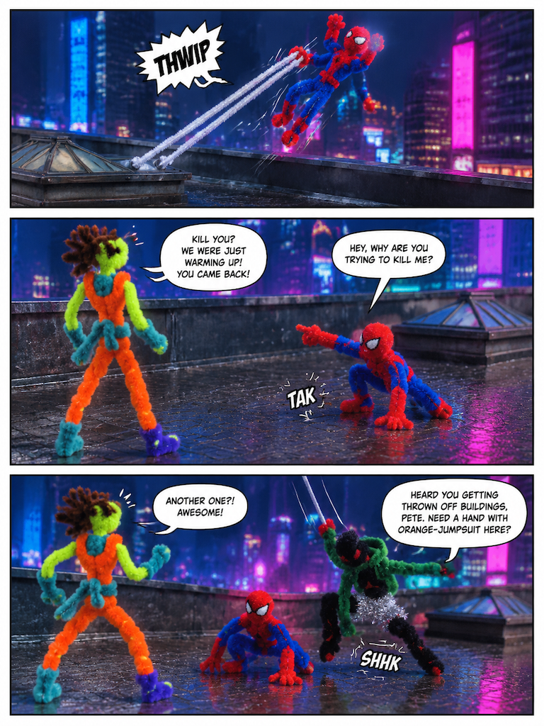Neon Rooftop Rumble (page 2 of 4)
