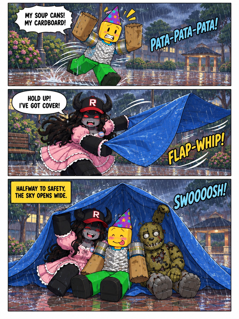 Cardboard in the Cloudburst (page 2 of 4)