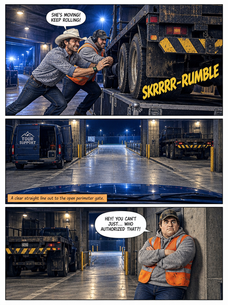 Clearance at the Loading Bay (page 3 of 4)