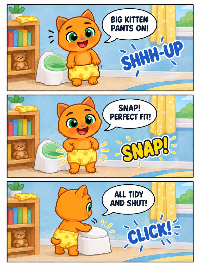 Moko Chan's Big Potty Triumph (page 3 of 4)