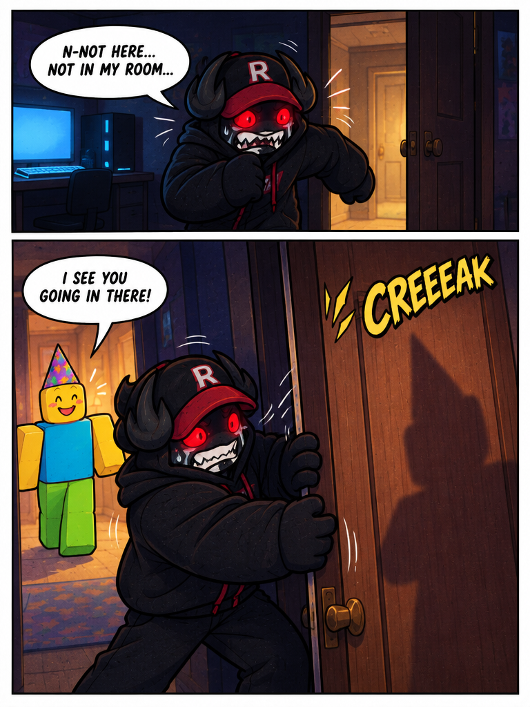 Guest Hides in His Room (page 2 of 4)