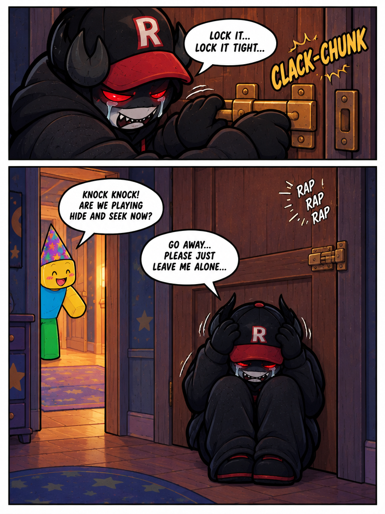 Guest Hides in His Room (page 3 of 4)